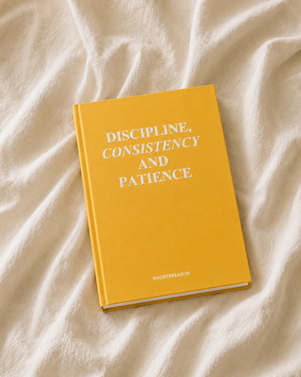 Discipline, Consistency and Patience – Hardbound Notebook