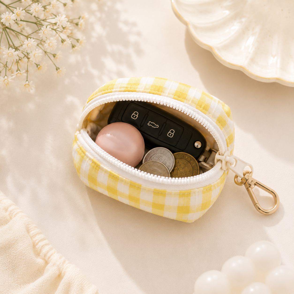 Bag Charm - Yellow