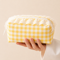 Yellow Checks - Pouch