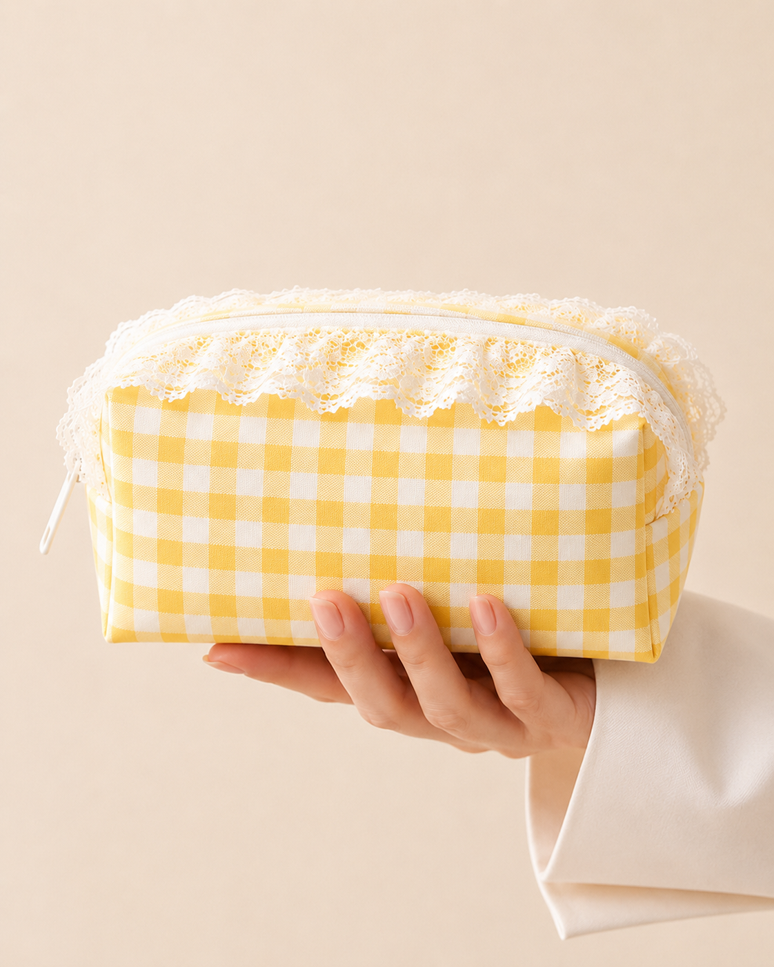 Yellow Checks - Pouch