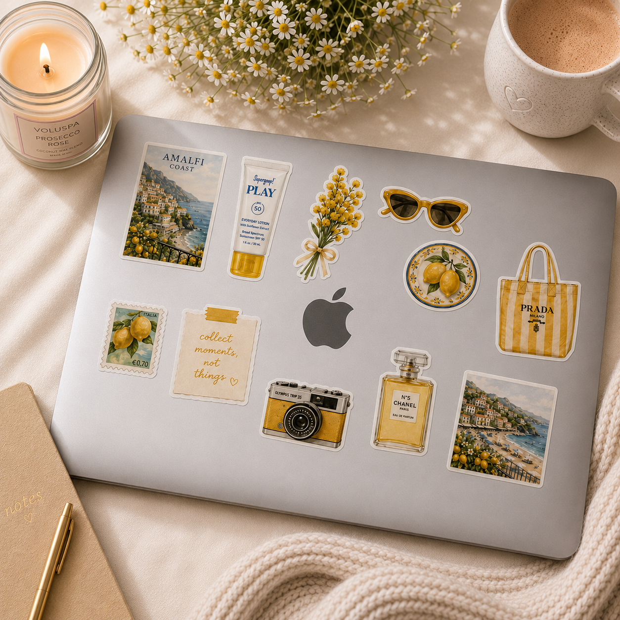 Yellow - Journal Stickers