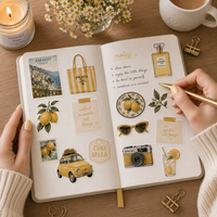 Yellow - Journal Stickers