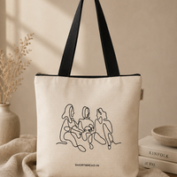 3 Girls - Zipper Tote Bag
