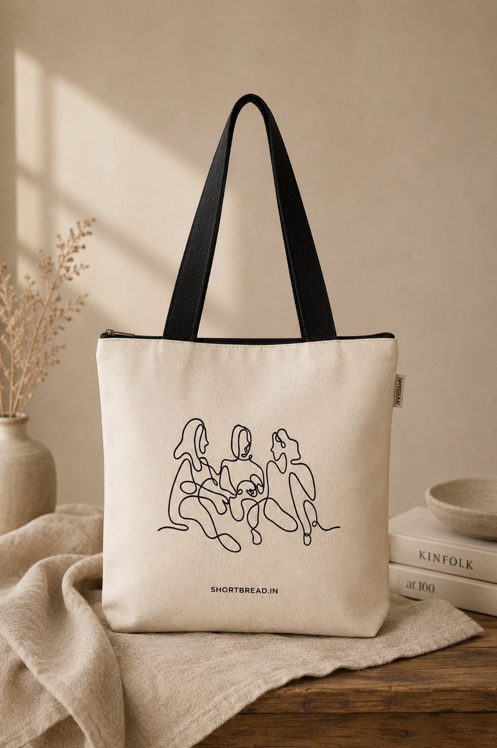 3 Girls - Zipper Tote Bag