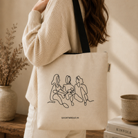 3 Girls - Zipper Tote Bag