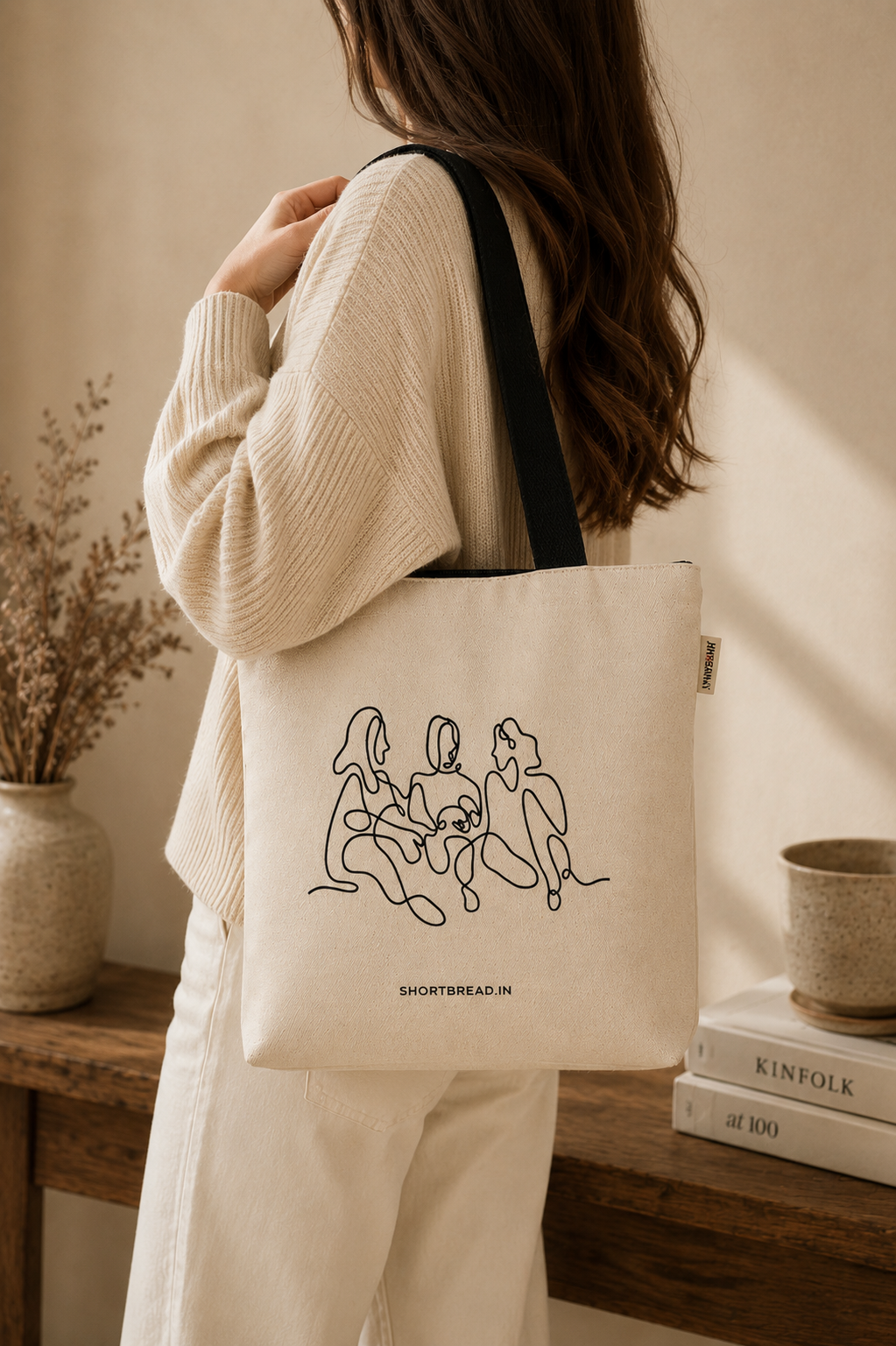 3 Girls - Zipper Tote Bag